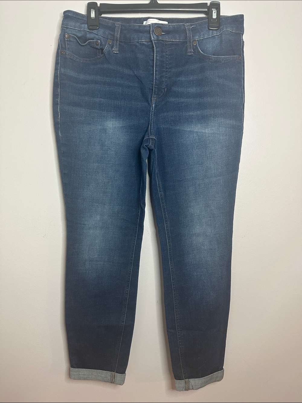 Lauren Conrad Women’s Dark Blue Stretch Skinny Jeans size 14